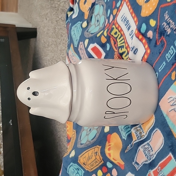 Rae Dunn Other - 🔥Rae Dunn White 'Spooky' Ghost Jar.19